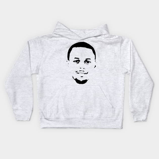 steph curry Kids Hoodie by lazymost